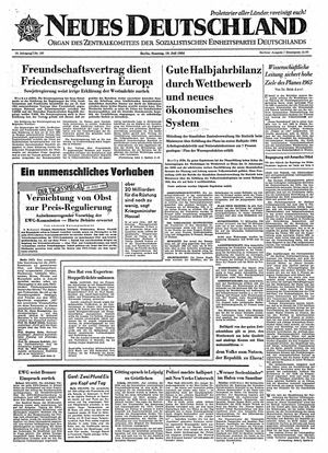 Neues Deutschland Online-Archiv on Jul 19, 1964