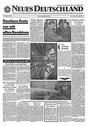 Neues Deutschland Online-Archiv vom 28.07.1964