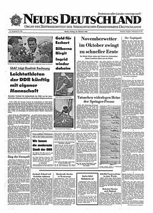 Neues Deutschland Online-Archiv vom 23.10.1964