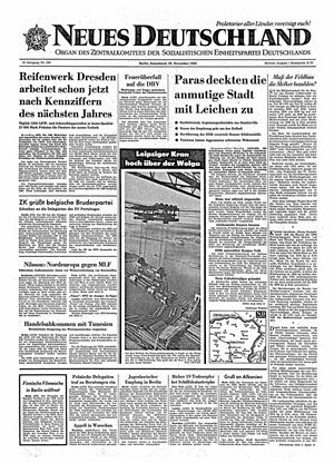 Neues Deutschland Online-Archiv on Nov 28, 1964