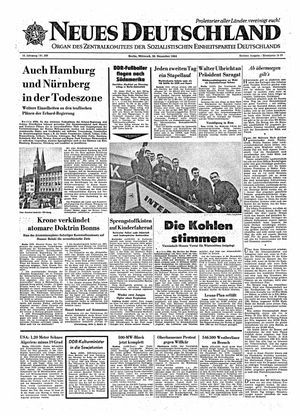 Neues Deutschland Online-Archiv vom 30.12.1964