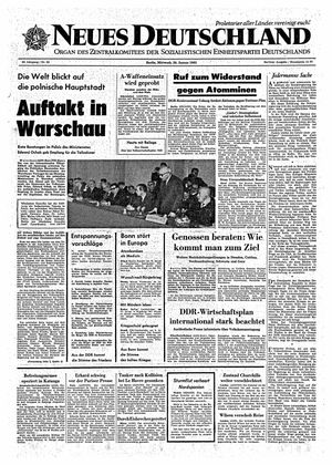 Neues Deutschland Online-Archiv vom 20.01.1965