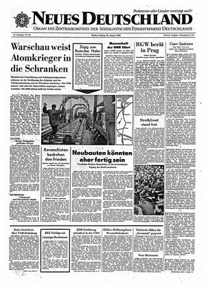 Neues Deutschland Online-Archiv vom 29.01.1965