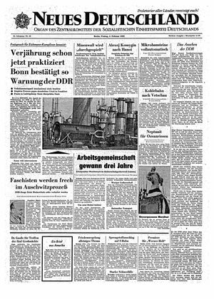 Neues Deutschland Online-Archiv vom 05.02.1965