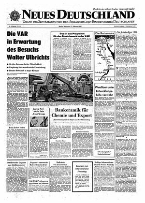 Neues Deutschland Online-Archiv vom 17.02.1965