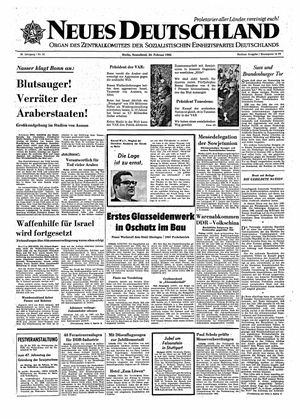 Neues Deutschland Online-Archiv vom 20.02.1965