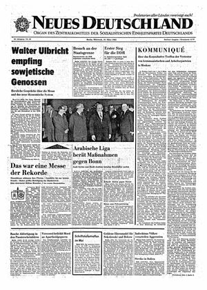 Neues Deutschland Online-Archiv vom 10.03.1965