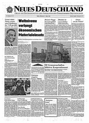 Neues Deutschland Online-Archiv vom 17.03.1965