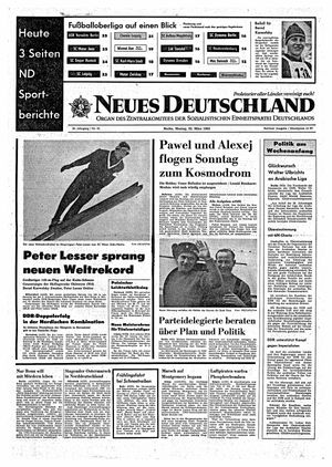 Neues Deutschland Online-Archiv vom 22.03.1965