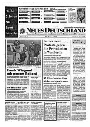Neues Deutschland Online-Archiv vom 05.04.1965