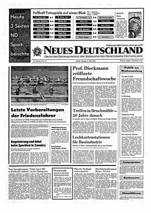Neues Deutschland Online-Archiv vom 03.05.1965