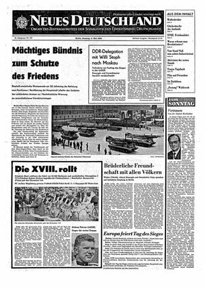 Neues Deutschland Online-Archiv vom 09.05.1965