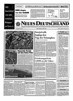 Neues Deutschland Online-Archiv vom 10.05.1965