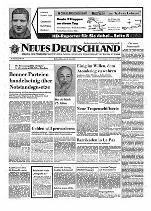 Neues Deutschland Online-Archiv vom 19.05.1965