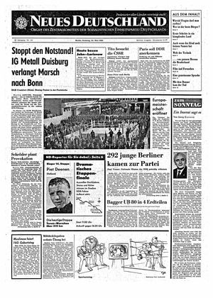 Neues Deutschland Online-Archiv vom 23.05.1965