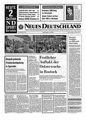 Neues Deutschland Online-Archiv vom 05.07.1965