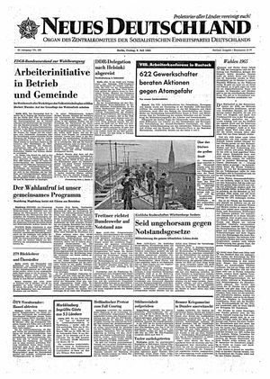 Neues Deutschland Online-Archiv vom 09.07.1965