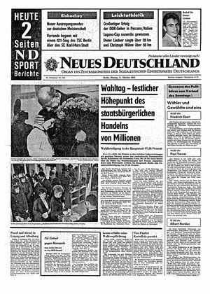 Neues Deutschland Online-Archiv vom 11.10.1965
