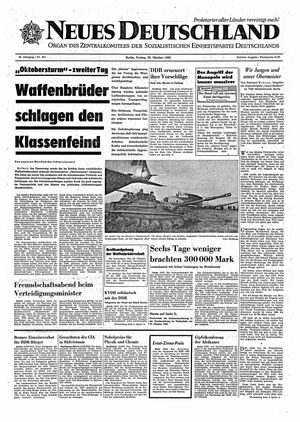 Neues Deutschland Online-Archiv on Oct 22, 1965