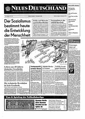 Neues Deutschland Online-Archiv vom 07.11.1965
