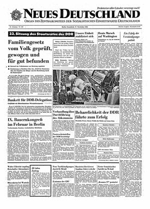 Neues Deutschland Online-Archiv vom 27.11.1965