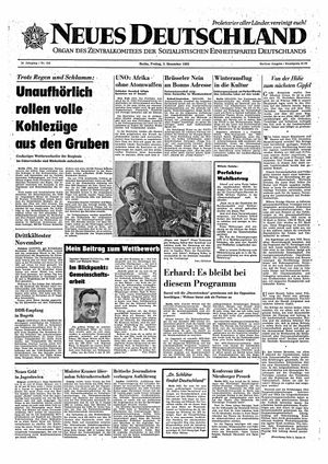 Neues Deutschland Online-Archiv vom 03.12.1965