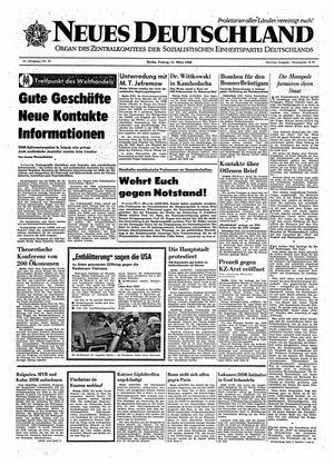 Neues Deutschland Online-Archiv vom 11.03.1966