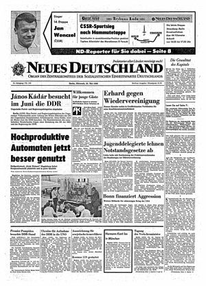 Neues Deutschland Online-Archiv vom 25.05.1966