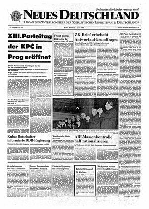 Neues Deutschland Online-Archiv vom 01.06.1966