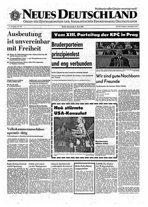Neues Deutschland Online-Archiv on Jun 2, 1966