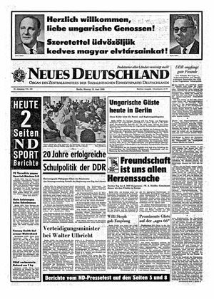 Neues Deutschland Online-Archiv vom 13.06.1966