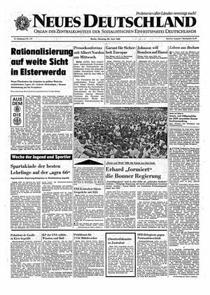 Neues Deutschland Online-Archiv vom 28.06.1966