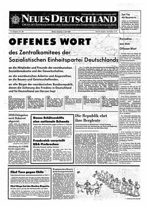Neues Deutschland Online-Archiv on Jul 3, 1966