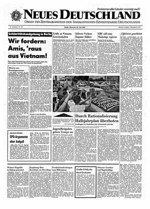 Neues Deutschland Online-Archiv vom 20.07.1966