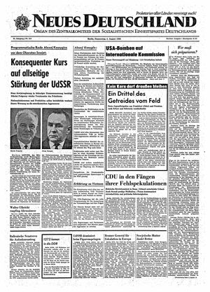 Neues Deutschland Online-Archiv vom 04.08.1966