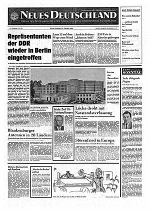 Neues Deutschland Online-Archiv vom 23.10.1966