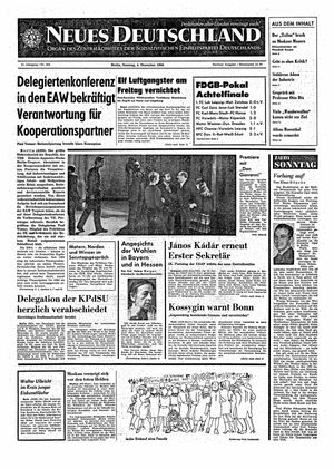 Neues Deutschland Online-Archiv vom 04.12.1966