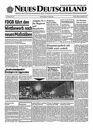 Neues Deutschland Online-Archiv vom 27.01.1967