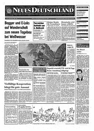 Neues Deutschland Online-Archiv on Feb 19, 1967