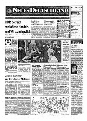 Neues Deutschland Online-Archiv vom 05.03.1967