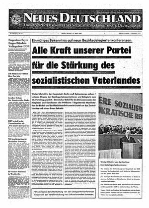 Neues Deutschland Online-Archiv on Mar 13, 1967