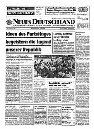 Neues Deutschland Online-Archiv vom 11.05.1967