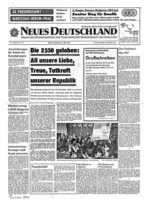 Neues Deutschland Online-Archiv vom 13.05.1967