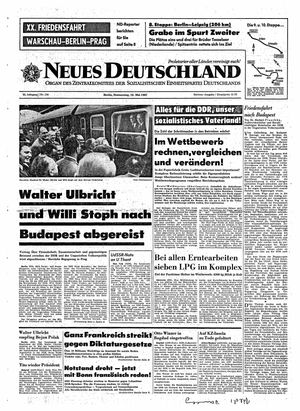 Neues Deutschland Online-Archiv vom 18.05.1967