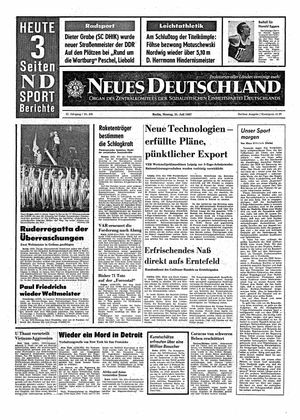 Neues Deutschland Online-Archiv vom 31.07.1967