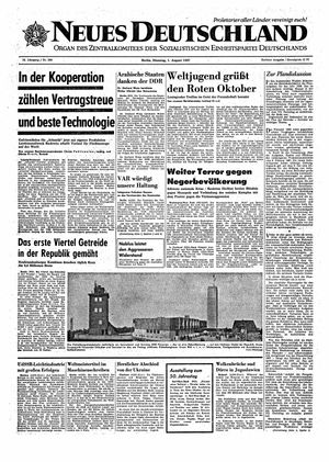 Neues Deutschland Online-Archiv on Aug 1, 1967