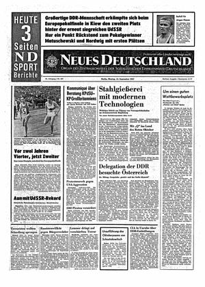 Neues Deutschland Online-Archiv vom 18.09.1967