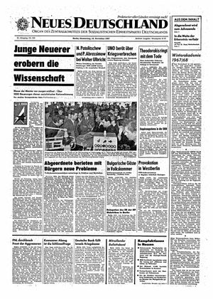 Neues Deutschland Online-Archiv on Nov 16, 1967