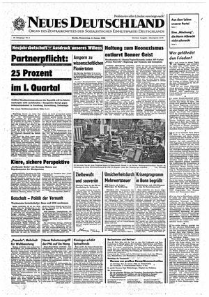 Neues Deutschland Online-Archiv vom 04.01.1968