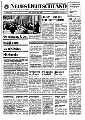 Neues Deutschland Online-Archiv vom 26.01.1968